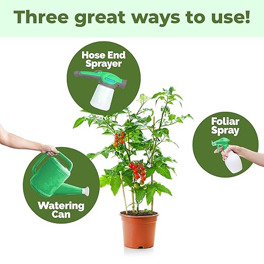 5-5-5 Fertilizer for Plants Great for Vegetables Flowers and Shrubs Liquid Plant Fertilizer by TPS Plant Foods 32oz (1 Quart)
