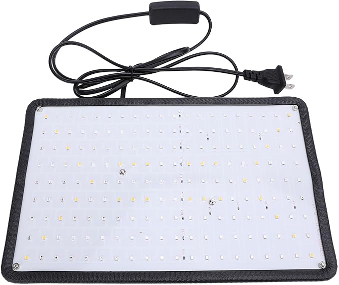 SUNGOOYUE LED Grow Light Panel 180 LEDs Full Spectrum Plant Growing Lamp Safe and Easy to Install for Flowers Vegetables