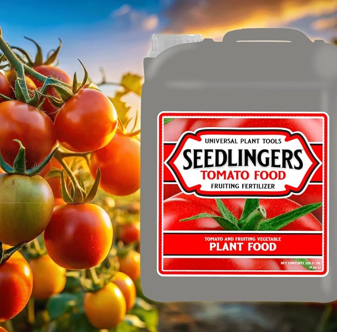 Seedlingers Tomato Food 640 oz 5 Gallon Concentrate