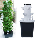 Indoor Smart Garden Kit Indoor Vertical Planting Garden Planter Suitable for Herbs Fruits and Vegetables Aeroponic Cultivation Kit(15 Holes)