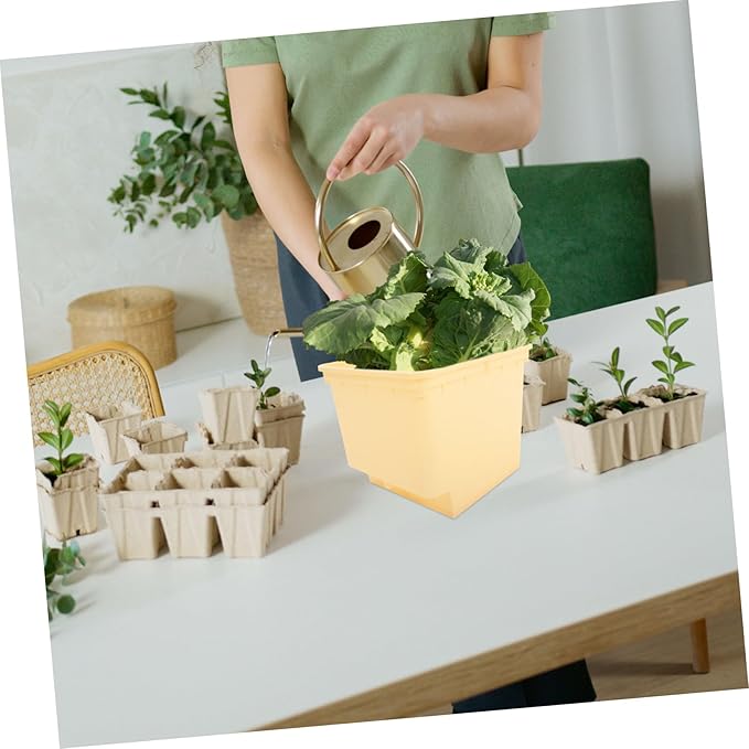 1Set Cultivation Hydroponics Bucket for Greenhouse Durable Plant Growing Box for Vegetables and Fruits Sturdy Material for Home Gardening and Balcony Use