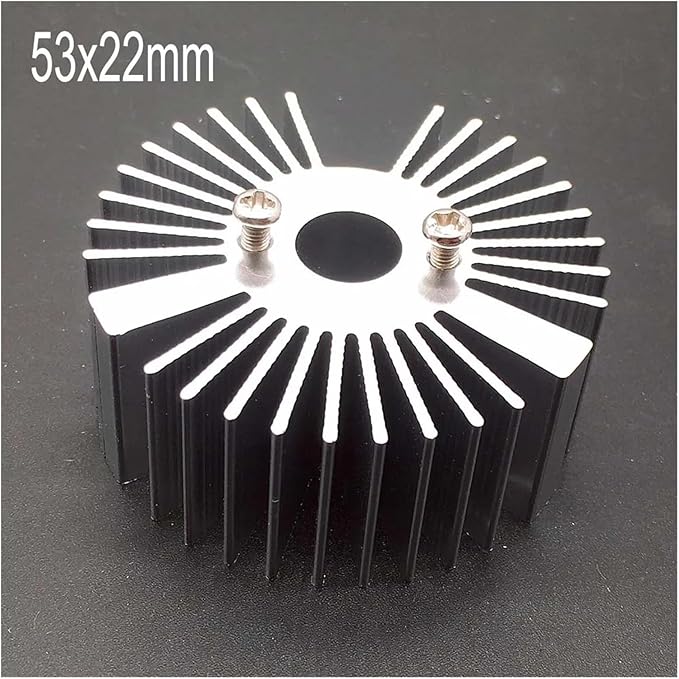 90X10/40/50MM&amp36MM/53MM 1W 3W 5W 10W 20W 30W 50W 100W Watt High Power LED Heatsink cooller F Growth Plant Light DIY(100W 90X80MM)