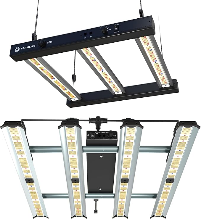 Grow Light FARMLITE LED Grow Lights for Indoor Plants Full Spectrum Growing Light Plant Hanging Growing Lamps