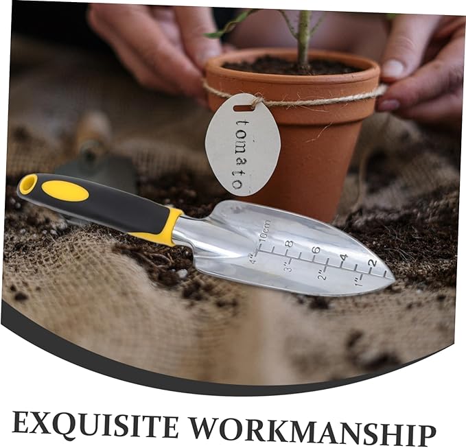 ibasenice 1set Garden Tool Set Heavy Duty Hand Shovel Trowel Multi-use Gardening Spade Gardening Tools for Planting Weeding and Soil Aeration