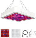 GT-Lite Plant Growing Lamps Garden LED Grow Light Wide Spectrum Grow Flat Light Promotes Plant Growth Damp Rated Equivalent for 300 Watt