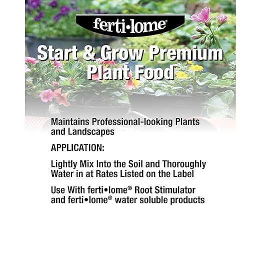 Fertilome (13745) Start &amp Grow Premium Plant Food 19-6-12 (3.25 lbs.)