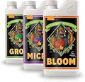 Advanced Nutrients ANBGMBD500 Bloom Micro Grow Fertilizer Bundle 500ml Each Original Version