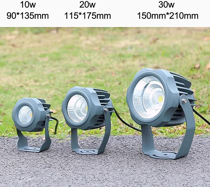 Outdoor Landscape Spotlights Spotlight Led Beam Light - Led Spot Lights AC 220V LED Outdoor Waterproof Spotlight Cob Landscape Spotlight 360° Rotating Lamp Body Ground