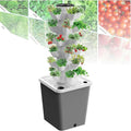Aeroponics Grow Kit for Herbs Fruits and Vegetables Plant Hydroponic Tower Garden Hydroponic Growing System 15/20/25/30 Net Pots Timer for Herbs Fruits