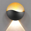 Creative LED Wall Sconce Lights Up Down Aluminium Waterproof IP65 LampIndoor Outdoor for Bedroom Living Room Bathroom Porch Hallway Stairs(Black-Warm1PCS-7W(85-265V))