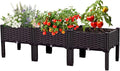 Raised Garden Bed with Legs Large Planter Box Raised Garden Beds Outdoor Rectangular Elevated Planter Box for Gardening Vegetables Flowers Fruits and Plants 47.2(L) x 15.7(W) x 14.5(H)