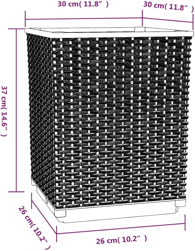 Planters 2 pcs Light PlanterGarden BedGalvanized Raised Garden BedPlanter Raised bedsGalvanized PlanterGray 11.8x11.8x14.6 Polypropylene