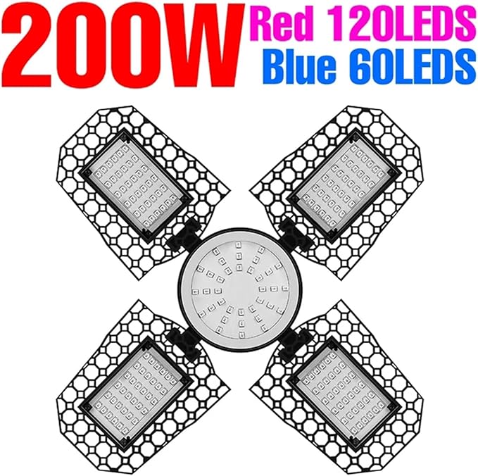 Plant LED Grow Light Full Spectrum Phytolamp Indoor Flower Seeds Hydroponics Cultivation Lamp for Greenhouse Vegetable Grow Tent180leds