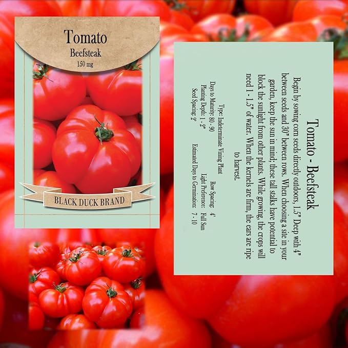 Set of 43 Assorted Vegetable &amp Herb Seed Packets - 10000+ Seeds! - Deluxe Garden Heirloom Seeds - 100% Non-GMO - Includes Mylar Storage Bag