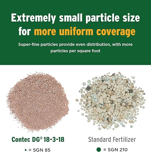 The Andersons Professional 18-3-18 Contec DG Fertilizer - Covers up to 5000 sqft.