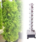 45-Pod Hydroponics Growing System Tower with Silent Pump &amp Timer - Indoor/Outdoor Vertical Garden for Herbs Fruits Vegetables