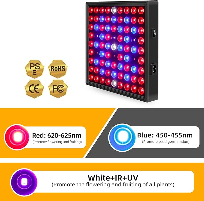 Full Spectrum Plant Light 800W 1500W Phyto Lighting Seedling Lamp for Hydroponics Vegetable Flower LED Growing Lamps169leds