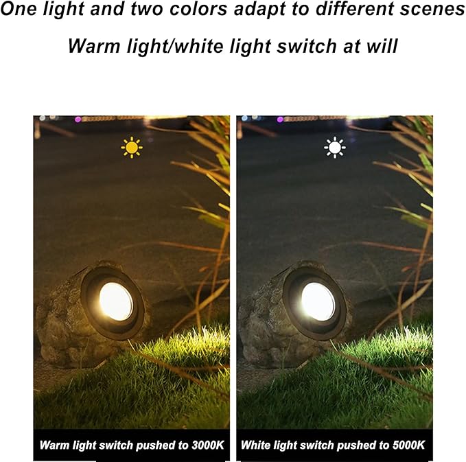 Solar Rock Spot Light – Outdoor Garden Landscape Spotlight | Waterproof Resin Simulated Stone Lamp | LED Lawn Tree Illumination | Solar-Powered Yard Decoration Pathway Accent Lighting