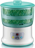 Bean Sprouts Machine Fully Automatic Seed Sprouting Kit Small Smart Large-Capacity Yellow Mung Bean Sprouts Cultivating and Planting Machine for Household-1/