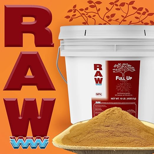 RAW Full UP 10lb - Premium Fulvic Acid Supplement for Enhanced Nutrient Absorption and Plant Vitality