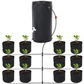 Self Watering System Kits for Plants with 13 Gallon Bucket and 25W Water Pump Automatic Watering System for Indoor and Outdoor for Grow Tent Greenhouse Lawn