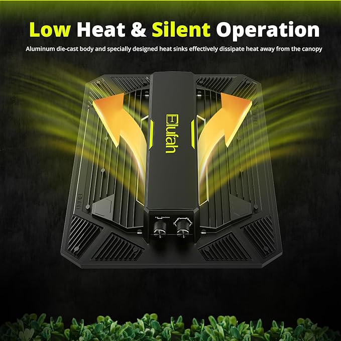 UAP1500 LED Grow Light 150W Commercial Full Spectrum Grow Lights for Indoor Plants with Full Epar Boost Mode Switch &amp Daisy Chain Dimmable Plant Light for Seeding Veg Bloom in 2x2 3x3 Grow Tent