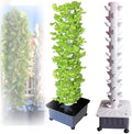 Aeroponic TowerIndoor Hydroponic Grow System15 Tiers 45 Holes Aquaponics Growing System Soilless Growing Garden Aeroponic Growing Kit For Fruits And Vegetables