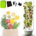 Hydro Growing System 5/7/9 Layers Garden Hydroponics Growing System Indoor Indoor Lettuce Growing System with LED Light Plants Indoor Hydroponic Vegetable Tower for Gardening Lover7Layers/28Pots