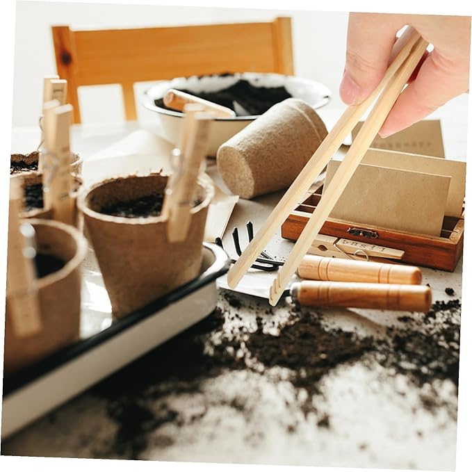 Portable Garden Tools Set Resistant Gardening Hand Tools for Digging Transplanting and Soil Loosening Lightweight Indoor and Outdoor Planting Kit
