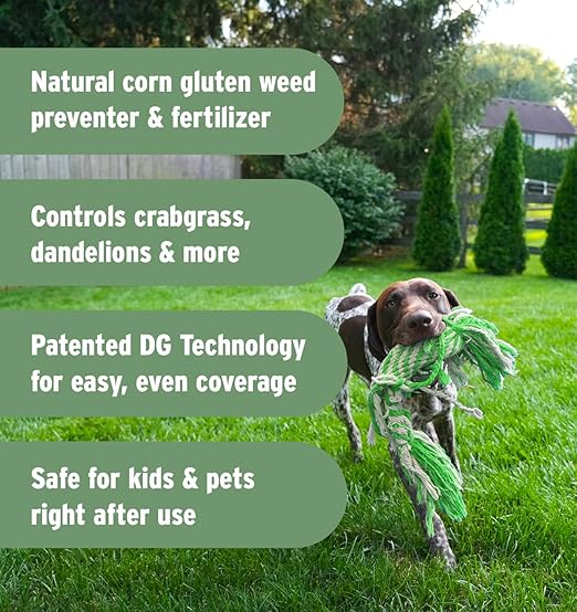 The Andersons Lawnbox® Grass Guard™ DG 9-0-0 Premium All-Natural Corn Gluten Fertilizer - Covers up to 2500 sqft. - 25lbs.