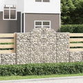 Galvanized Raised Garden Bed 5-Pack 78.7x78.7x63 Planter Box Gabion Baskets for Vegetables Flowers Patio