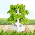 Hydroponic Tower Growing SytemGarden Hydroponic Growing System Vertical Tower Vegetable Plant Tower Gift for Gardening Lover - Home Grow LettuceHerbsVeggies &amp Fruit24Holes