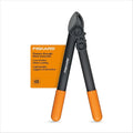 Fiskars 15-Inch PowerGear Loppers Sharp Steel Blade Bush and Tree Trimmer Cuts up to 1.25-Inch Diameter Branches Rust Resistant and Lightweight Pruner Yard Tools for Gardening