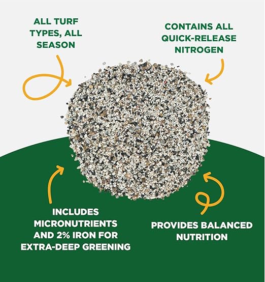 The Andersons PGF Balanced 10-10-10 Fertilizer with Micronutrients and 2% Iron (5000 sq ft)