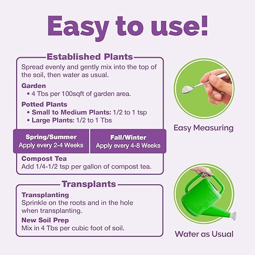 TPS NUTRIENTS Soil Microbes for Nutrient Uptake and Successful Transplanting and Established Plants (16 Ounces)