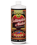 FoxFarm Cultivation Nation Bloom Fertilizer 0-5-4 - Part 3 of FoxFarm 3-Part Feeding Program for Bud Development - Liquid Plant Food for Transition to Flowering and Harvest - 1 Quart