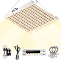 SZHLUX 500W LED Grow Light 4x4/5x5ft with Timer and Temp Control Full Spectrum Grow Lamp with 1056 DiodesIndoor Plants for Seedling Veg and Bloom Grow Light