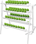 Hydroponic Planting Kit Hydroponic Soilless Plant Cultivation System Vegetable Planting Kit 72 Site 8 Pipe NFT PVC Hydroponic Pipe Balcony Garden Planting Kit