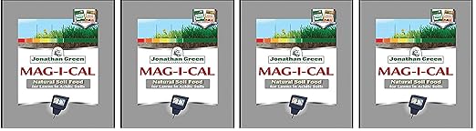 Jonathan Green &amp Sons 11353 Mag-I-Cal Natural Food for Lawns in Acidic Soils 5000 sq ft One Bag (4)