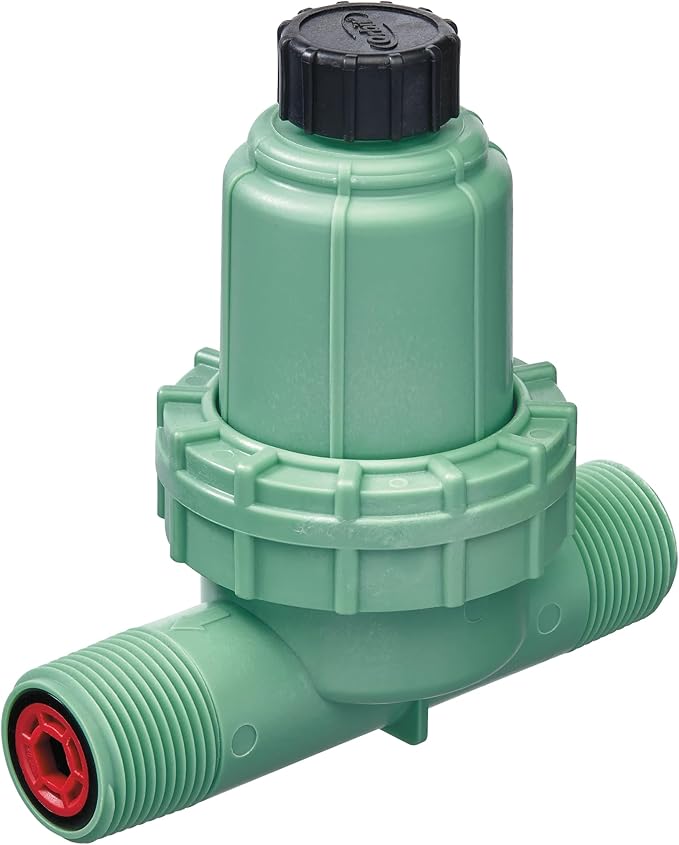Orbit 10- Pack 2-in-1 Drip Irrigation Filter and 30 PSI Pressure Regulator - Micro-Irrigation Valve - Water Flow Reducer