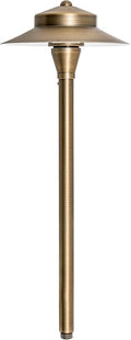 Westgate Lighting LED Area Light- Built-in Integrated LED Outdoor Light - 11 Height of Stem-Solid Brass Antique Bronze Finish Landscape Light- 12V of AC/DC Current (1)