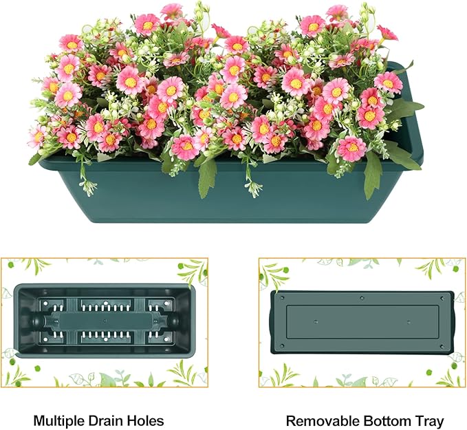 3 Tier Raised Garden Bed Vertical Elevated Garden Planter Standing Garden Bed Planter Box with Removable Tray Outdoor Herb Planter Stand on Patio Balcony Porch Green