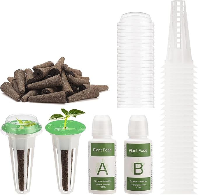Hydroponic Plant Pod Set The Hydroponic Garden Accessory Plant Pod Set is Suitable for Hydroponic Planting Systems (2)
