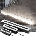 Rectangular Ground Landscape Light - Outdoor Spotlight AC 220V Long Strip Underground Lights IP67 Waterproof Recessed Garden LED Spotlight for Villas Patio Deck Lawn Landscape Lighting