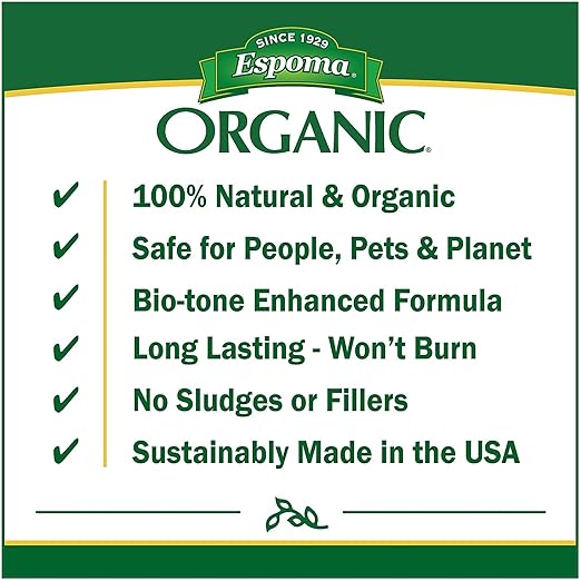 Espoma Organic Holly-Tone 4-3-4 Natural &amp Organic Evergreen &amp Azalea Plant Food 4 lb. Bag The Original &amp Best Fertilizer for All Acid Loving Plants Including Rhododendrons &amp Hydrange
