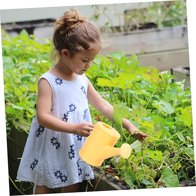 Mipcase Boys and Girls Gardening Tools Set Mini Rake Shovel Watering Can and Apron for Boys and Girls Outdoor Planting Supplies for Toddlers Gardening Fun
