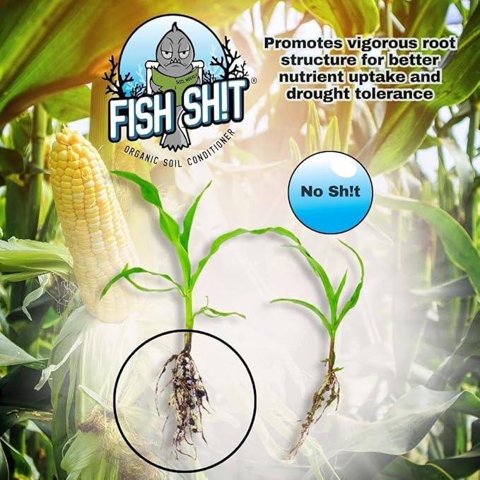 Fish Head Farms Organic Soil Conditioner-Organic Fertilizer for Increased Yield and Flavor-Plant Fertilizer Plant Nutrients for Soil Soilless Hydroponic Farming-Garden Fertilizer-250 Millimeter