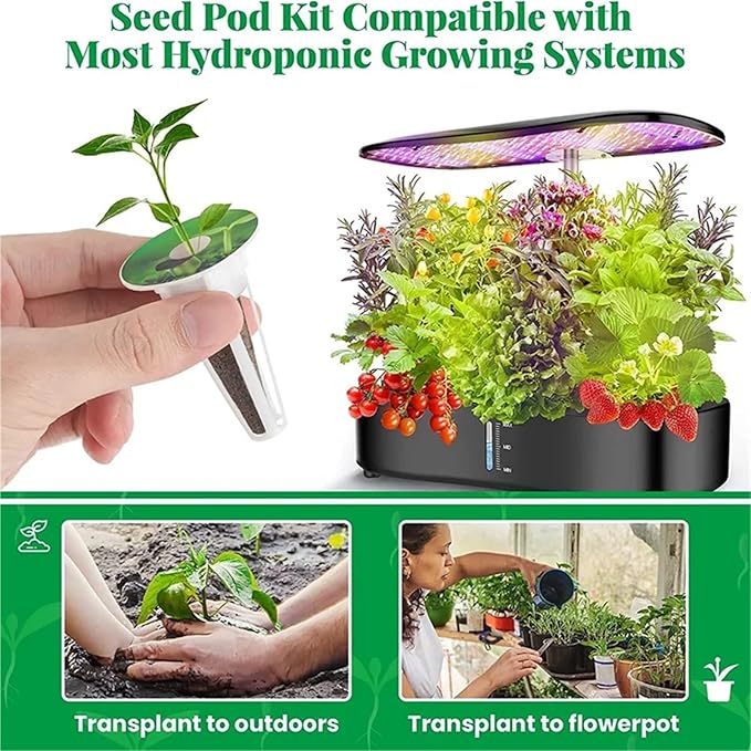 Net Pots for Hydroponics 100PCS B50C Hydroponic Growing - with Plant Baskets Containers