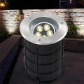 Outdoor Buried Lights - LED Landscape LampEmbedded 15° Adjustment Angle Ground Light IP68 Triple Waterproof Polarized Spotlight for Garden Courtyard DecoratiYellow-5W