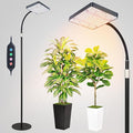 2026 Full Spectrum Floor Lamp Grow Light 25 Watt Bright Grow Lights for Indoor Tall Plants Bonsai Tree Auto On/Off Daily Timer(4/8/12/16/20H) Adjustable Stand 24-78